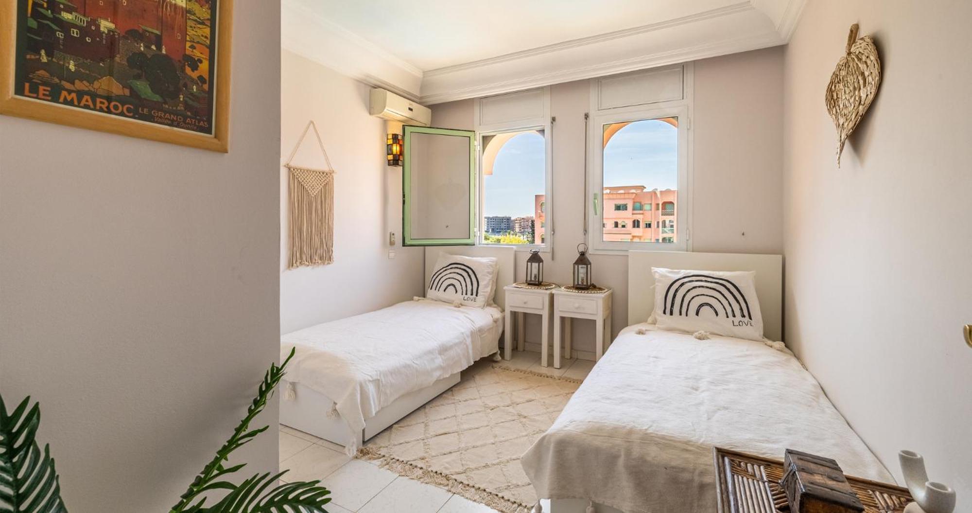 Apartamento Charming 2-Bed Oasis Pool View Marrakesh Exterior foto